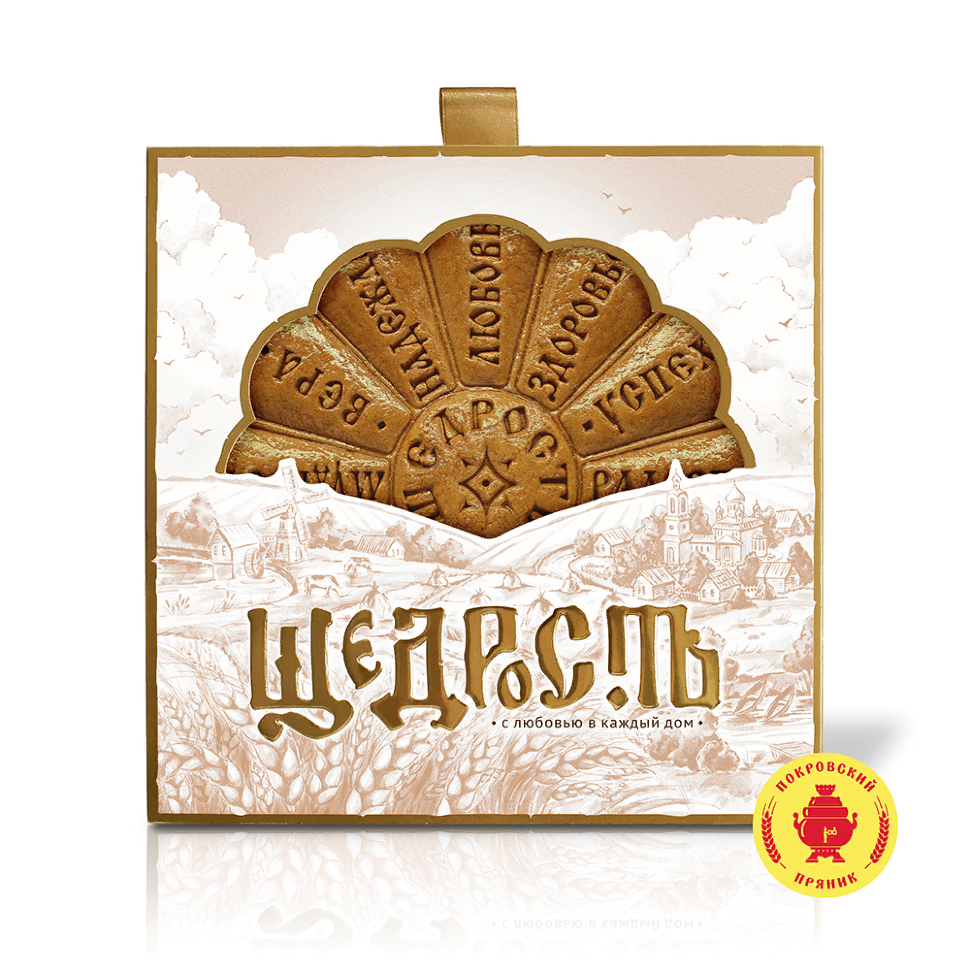 Пряник 700г "Щедрость" (в подарочной упаковке)  в Серове
