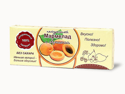 №2 Мармелад натуральный "Абрикос" 140г в Серове