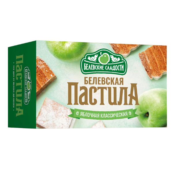 №2 Пастила  200г диетическая КЛАССИКА, НОВЫЙ ФОРМАТ (4 шт по 50гр)   в Серове