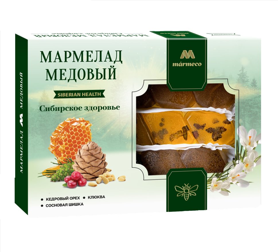  Мармелад медовый "Сибирское здоровье" без сахара 200г  в Серове